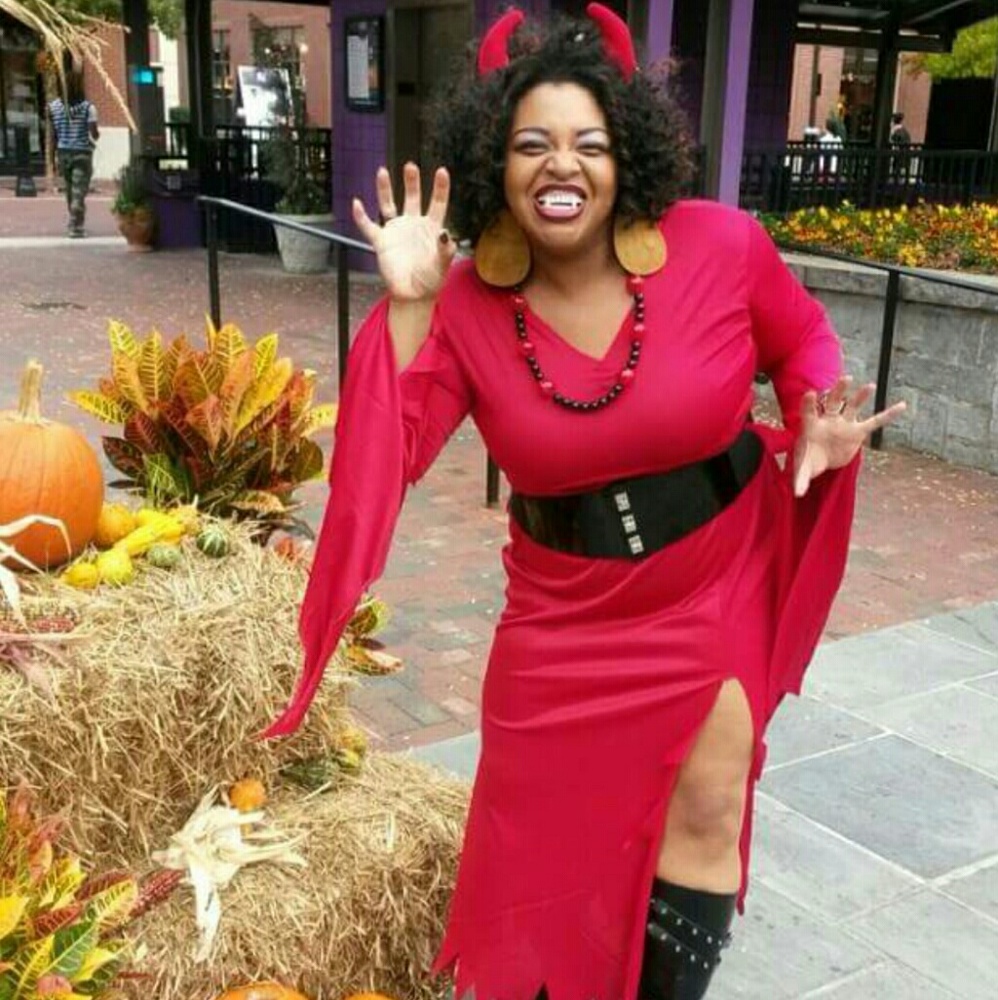 Lady Devil Costume dress only (Plus size)